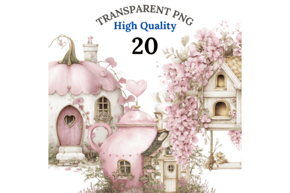 20 Fairy House Clipart: Spark Creativity in Your Designs 🏡✨