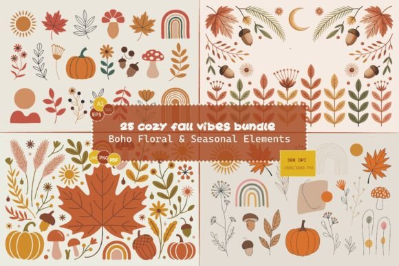 25 Cozy Fall Vibes Boho Elements