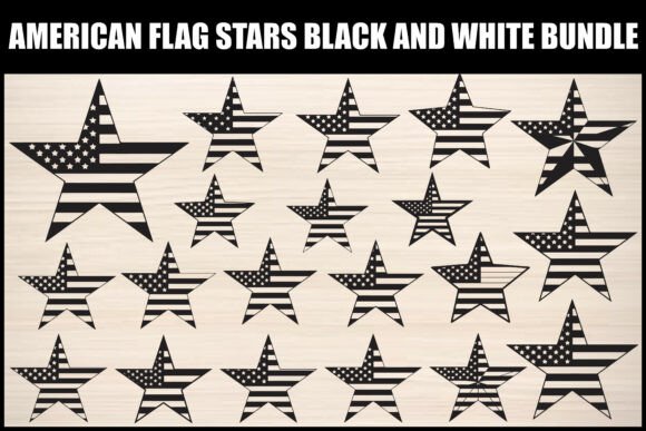 American Flag Star Vector Bundle: Practical Design Solutions for Patriotic Projects