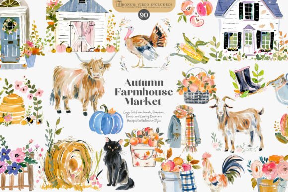 Enhancing Creative Projects with the Farm Animals Cozy Farmhouse Set