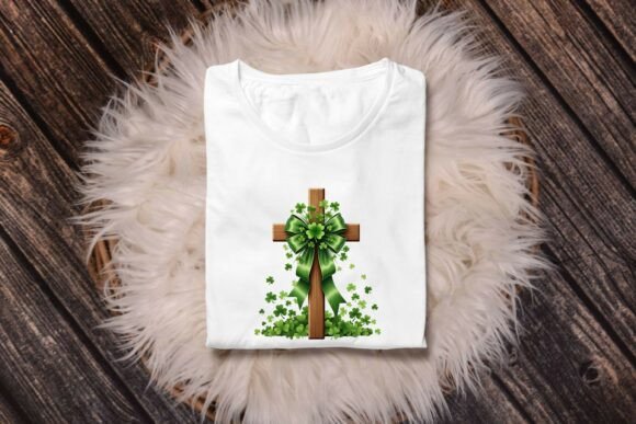 Shamrock Cross Christian Faith PNG: A Blend of Heritage and Devotion